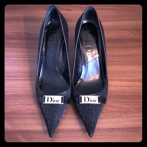 Dior black pumps size 35